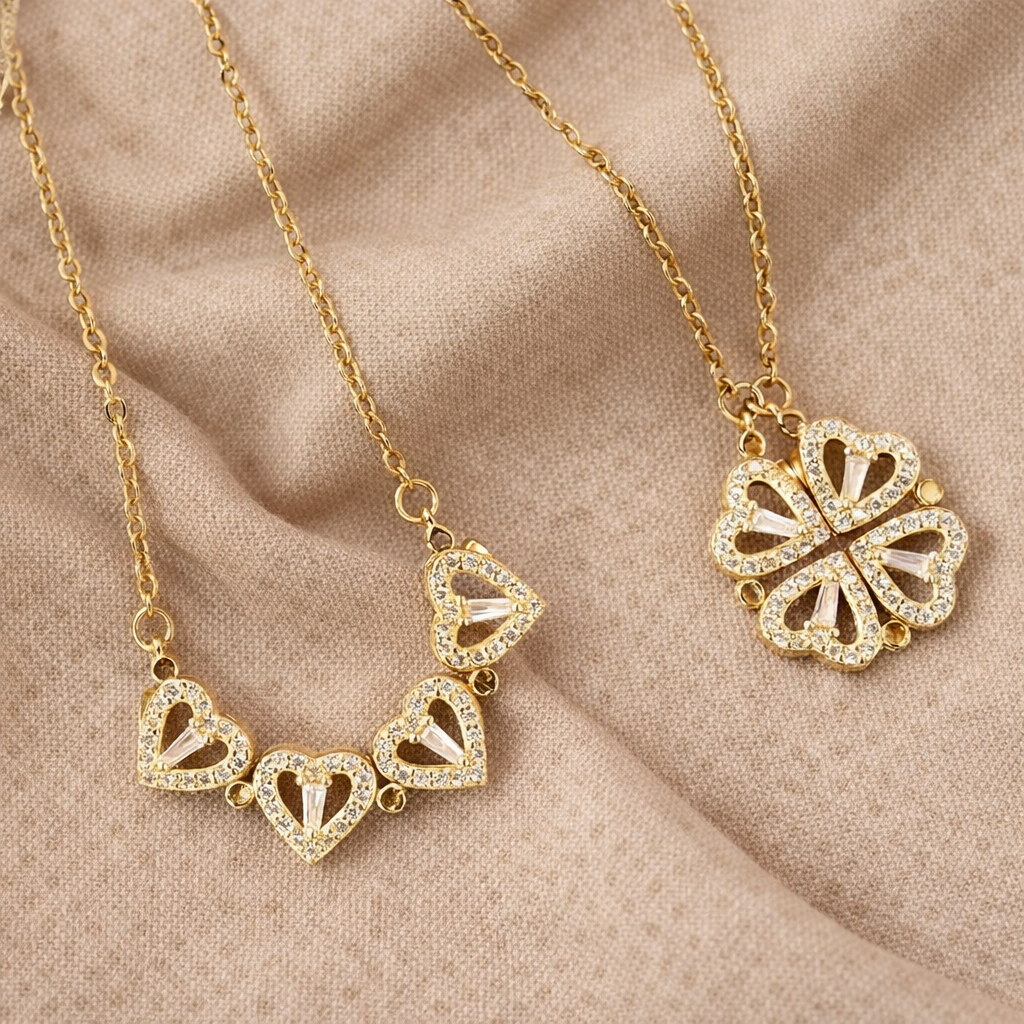 Lucky Heart Ketting - Boost je geluk en liefde