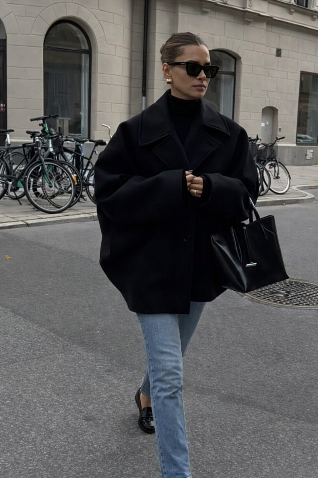 Zoë | Trendy wollen jas