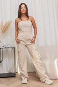 Cargo Jumpsuit  - Idana