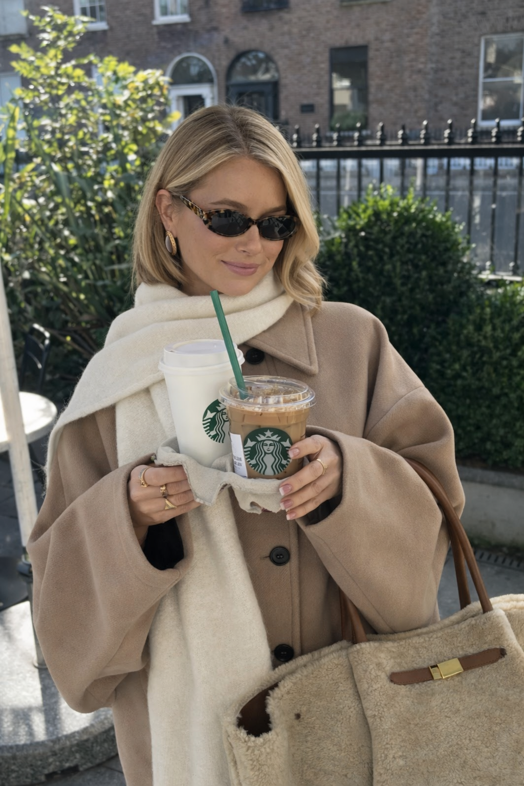 Zoë | Trendy wollen jas